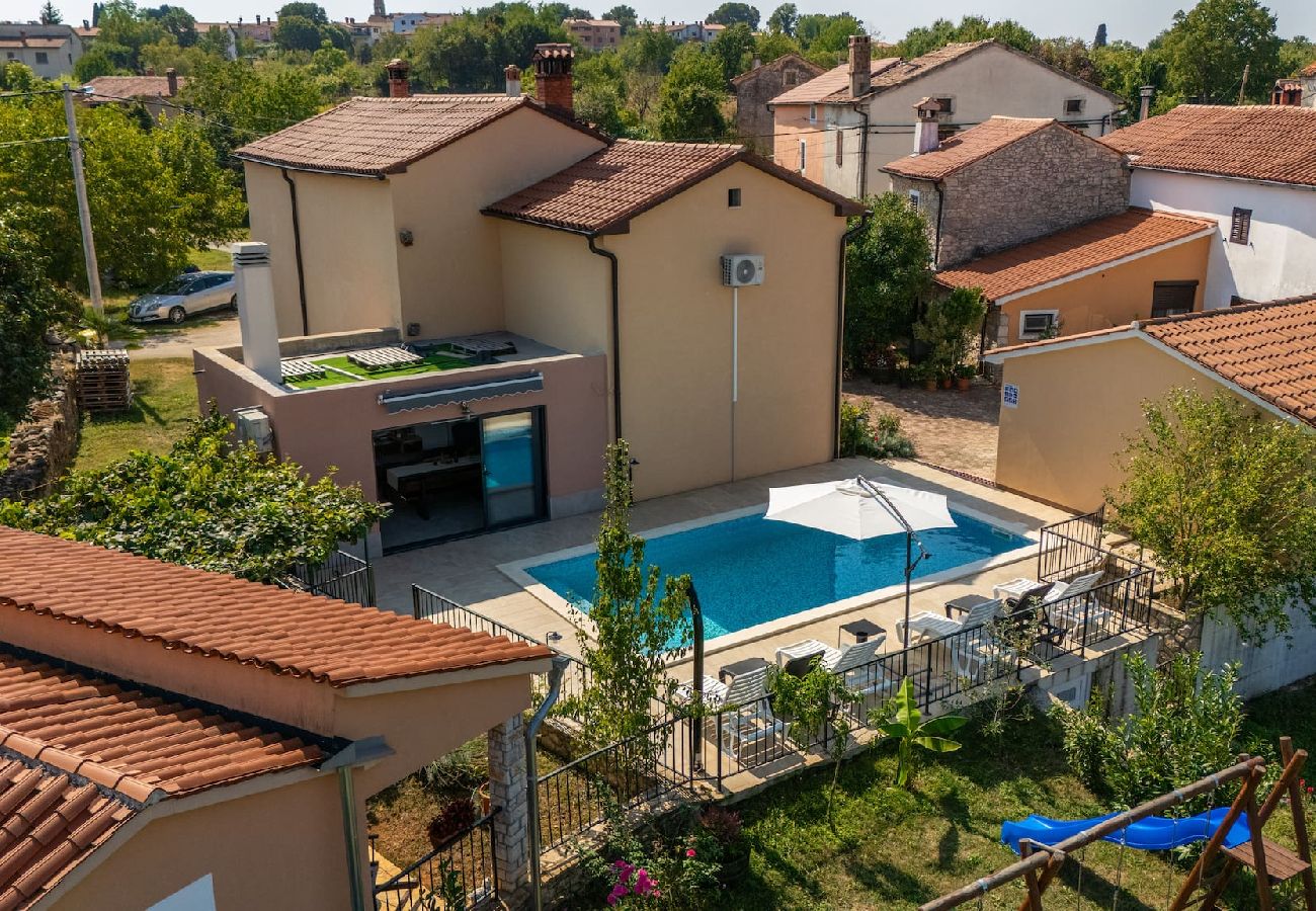 Ferienhaus in Nedešcina - Two Stone House Iva with pool