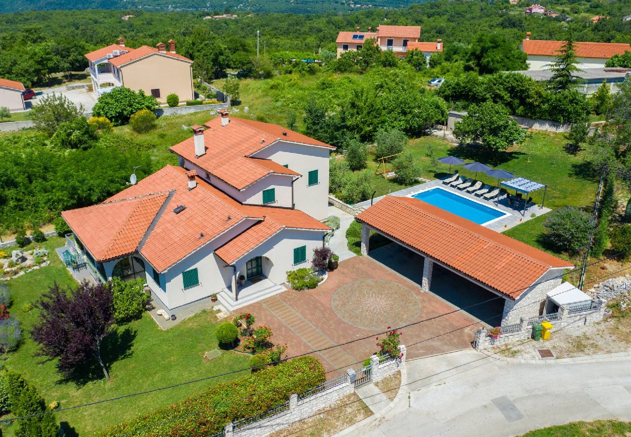 Ferienhaus in Labin - Holiday House Olive Grove with pool and garden