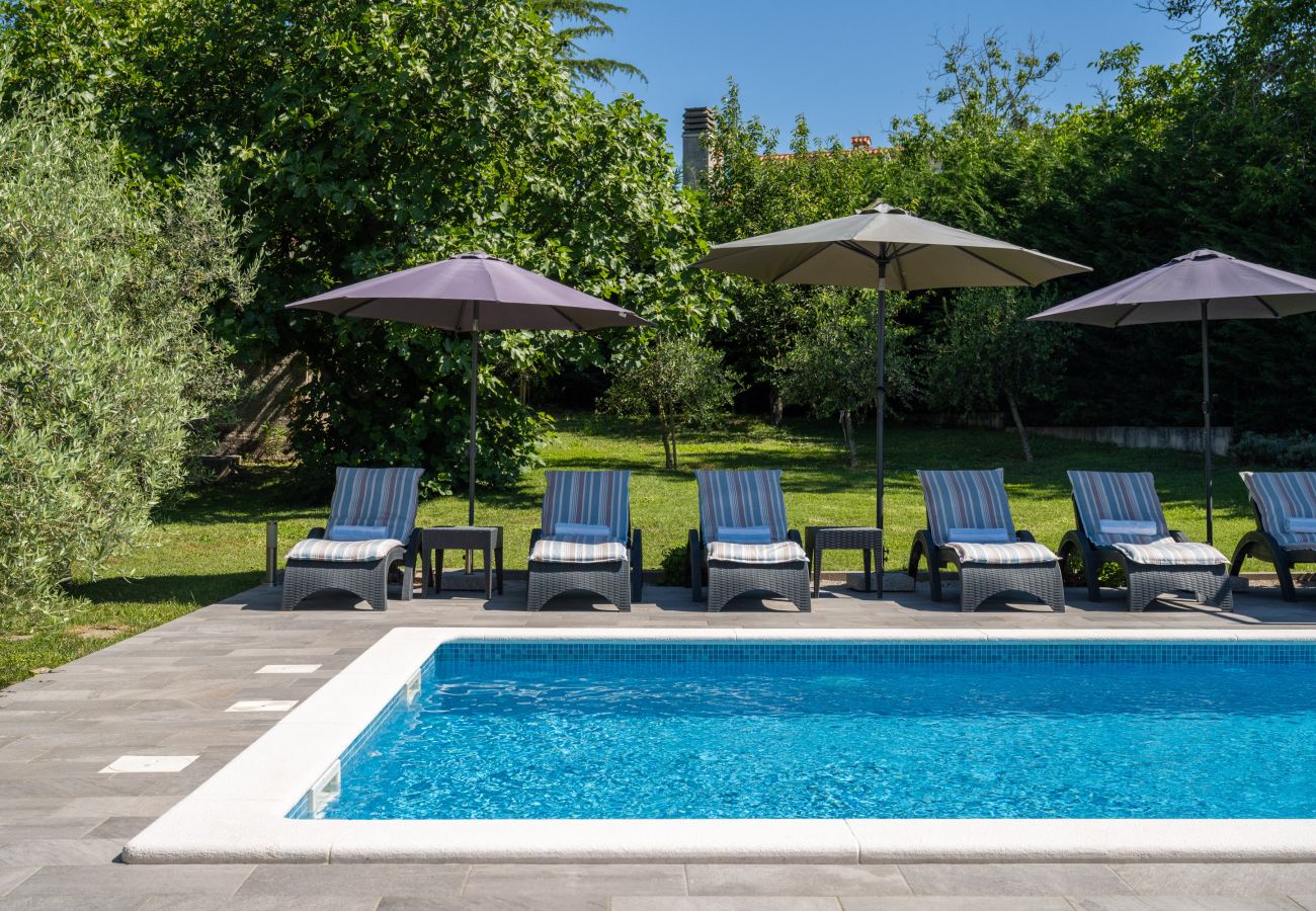 Ferienhaus in Labin - Holiday House Olive Grove with pool and garden
