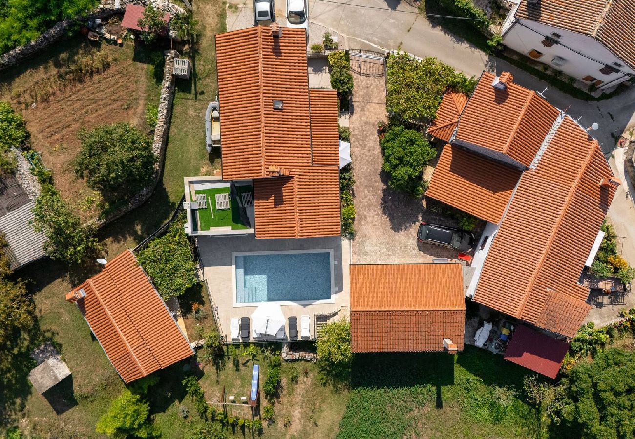 House in Nedešcina - Two Stone House Iva with pool