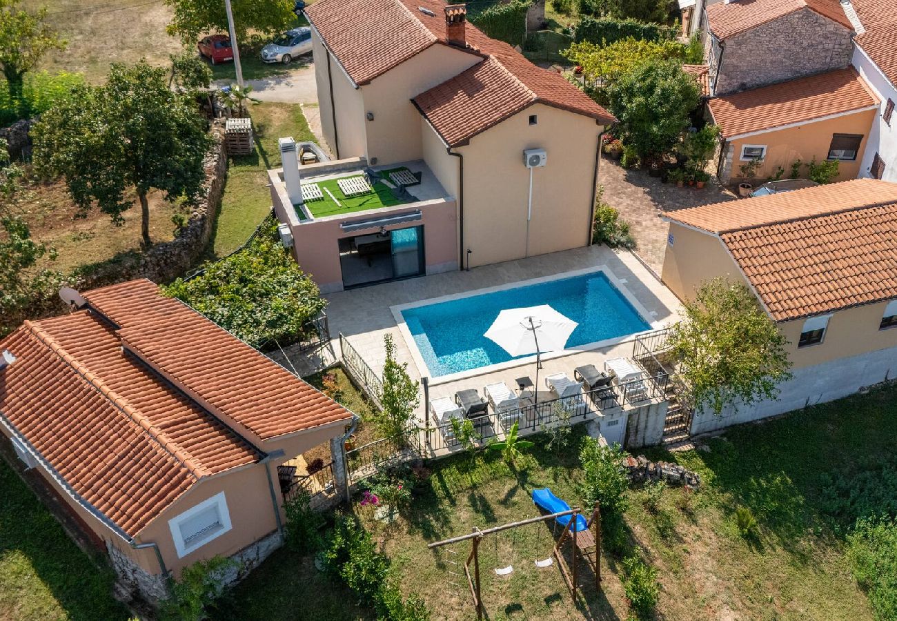 House in Nedešcina - Two Stone House Iva with pool