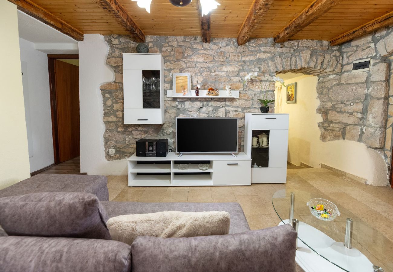 House in Nedešcina - Two Stone House Iva with pool