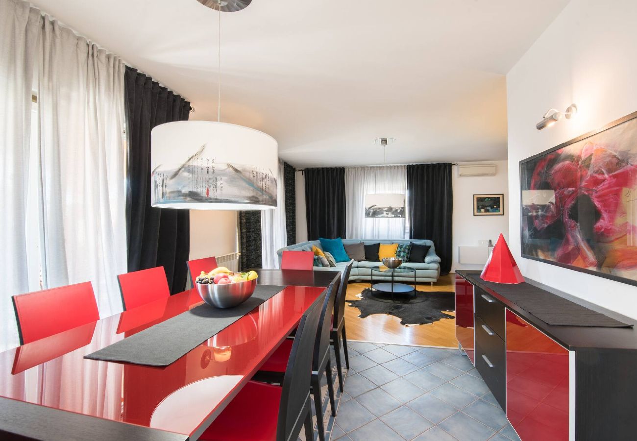 House in Labin - Holiday House Olive Grove with pool and garden