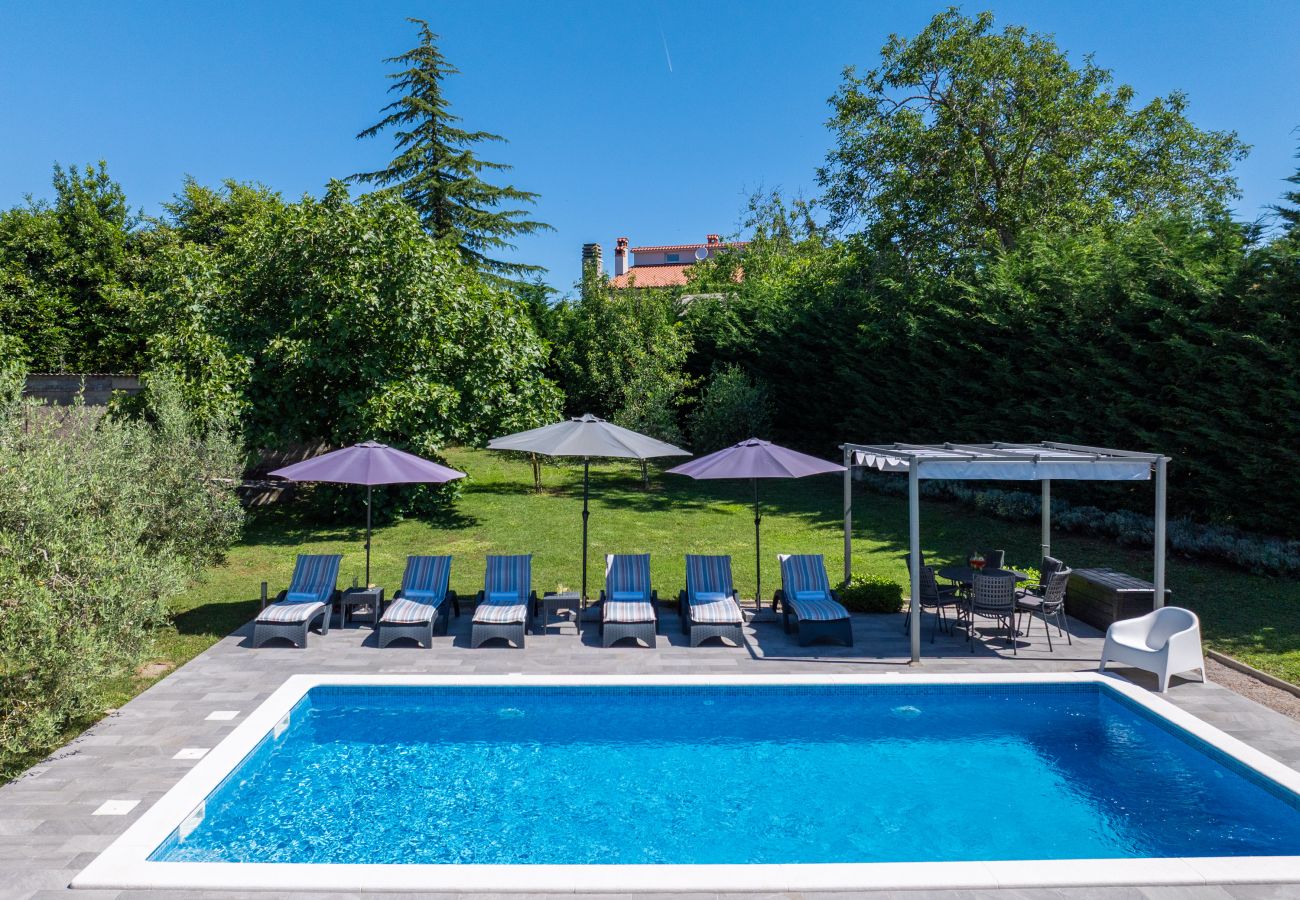 House in Labin - Holiday House Olive Grove with pool and garden
